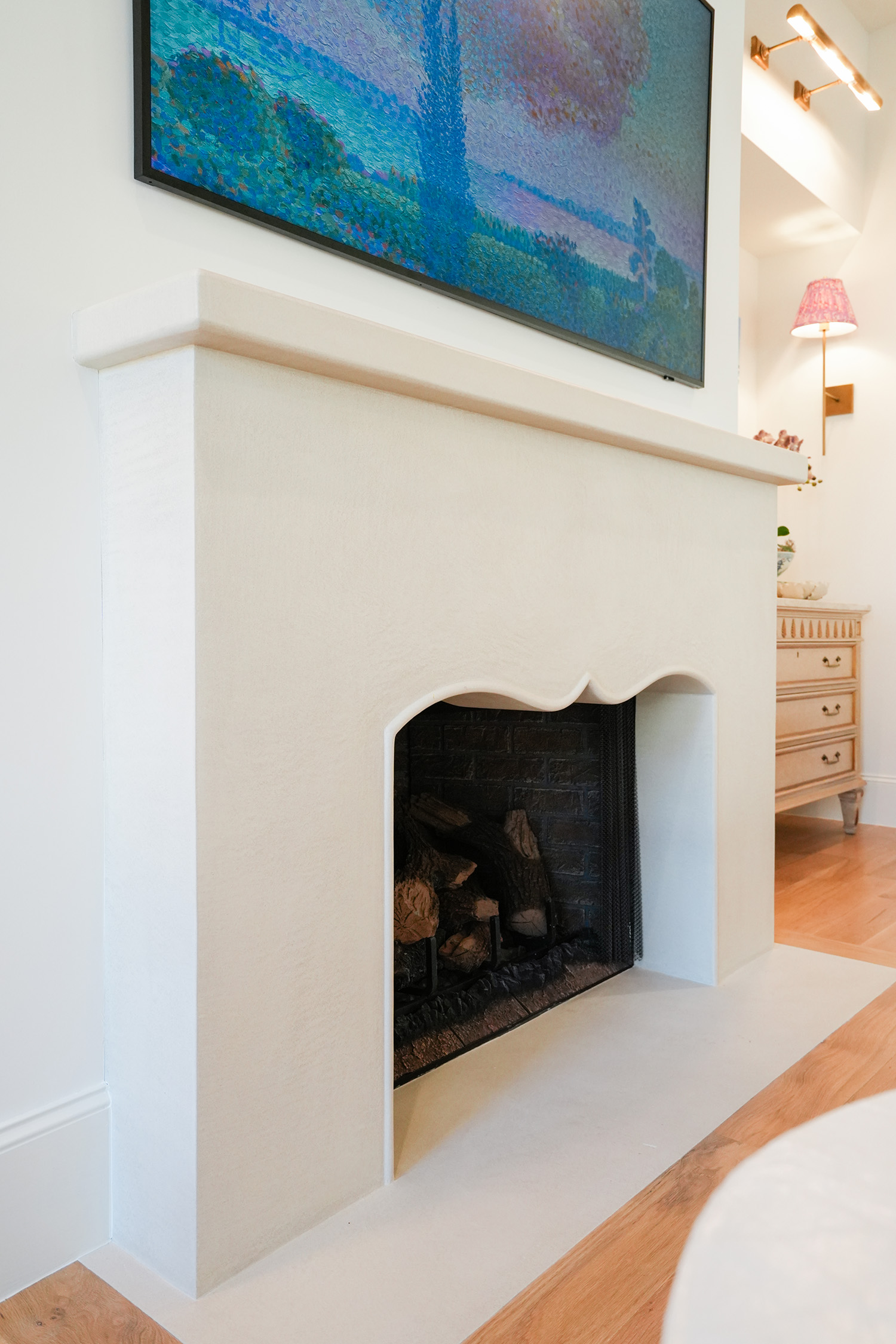 Mantel detail